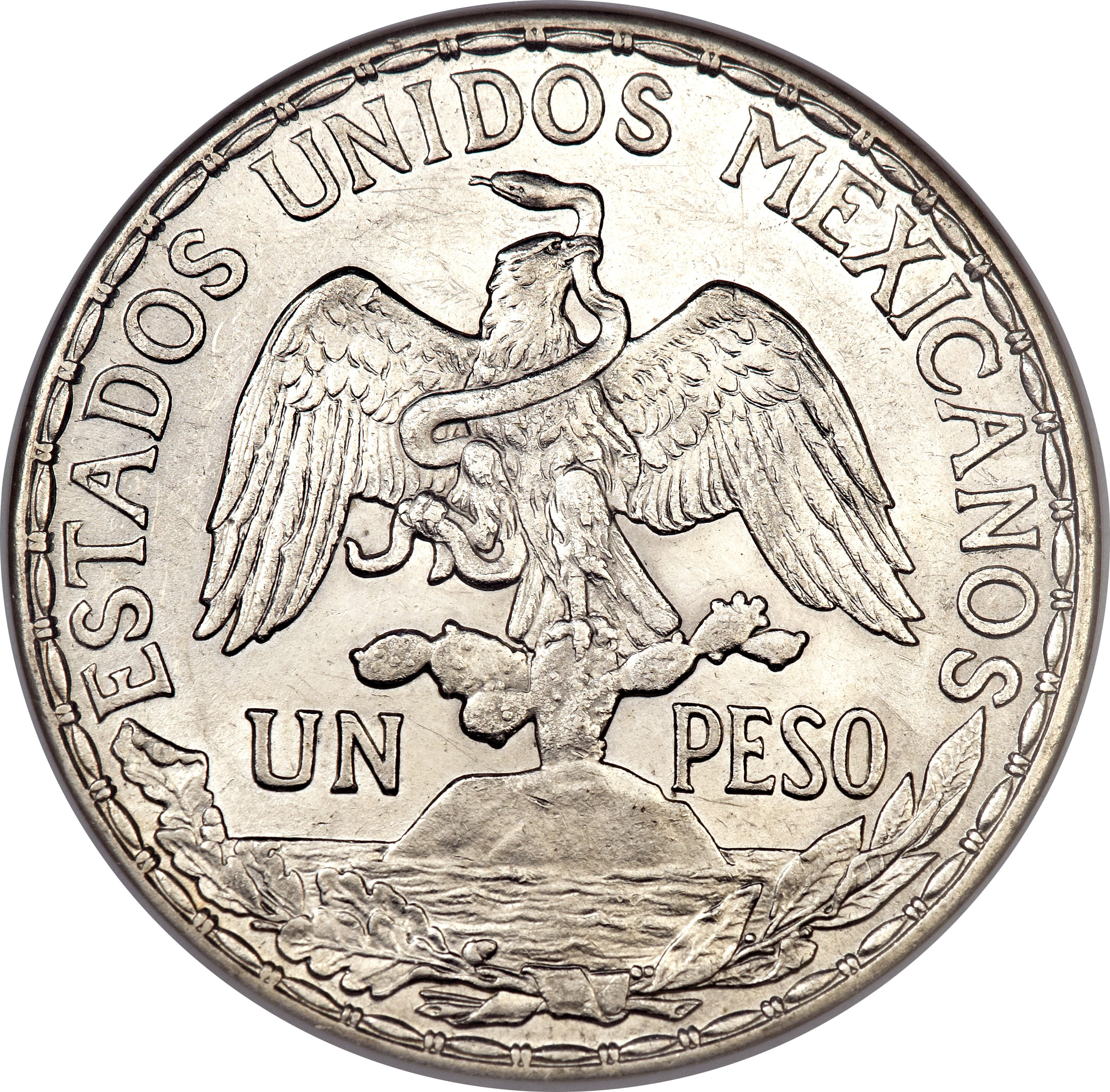 1912 Estados Unidos Type 1 1 Peso