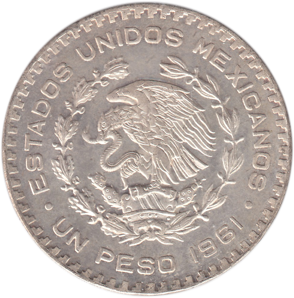 1966 Estados Unidos Type 6 1 Peso