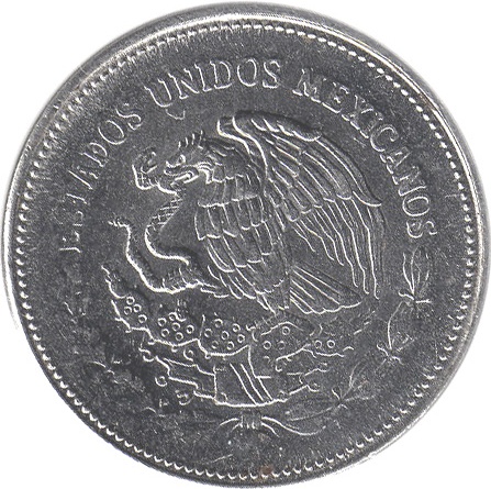 1987 Estados Unidos Type 4 10 Pesos