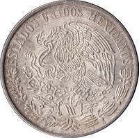 Estados Unidos Type 1 100 Pesos 100, 500 & 1000 pesos coin
