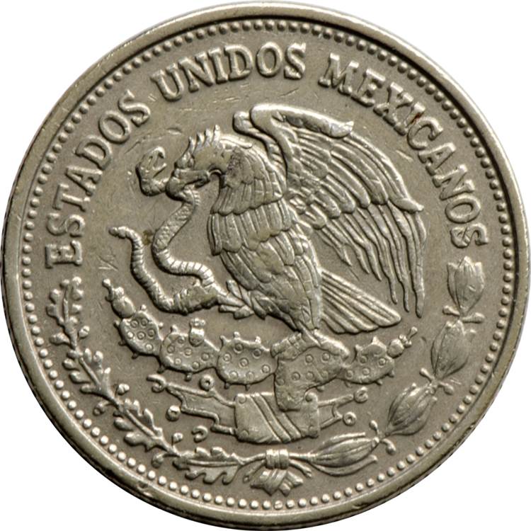 1988 Estados Unidos Type 1 500 Pesos
