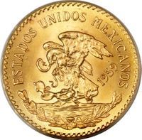 Estados Unidos Type 1 20 Pesos 20 & 25 pesos coin
