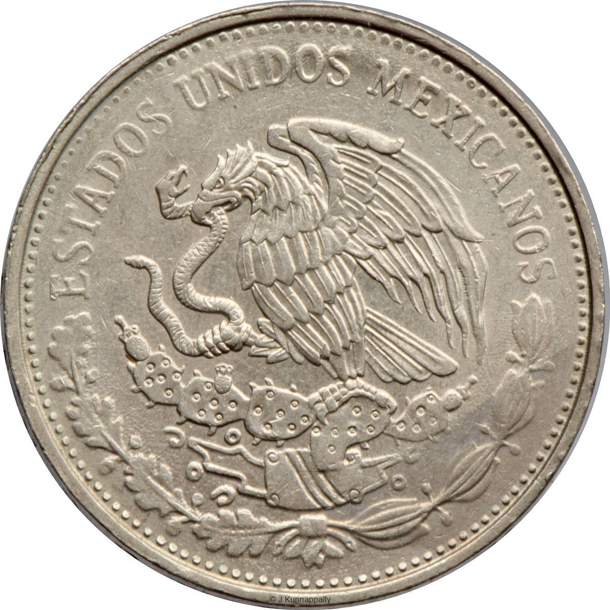 1982 Estados Unidos Type 2 20 Pesos
