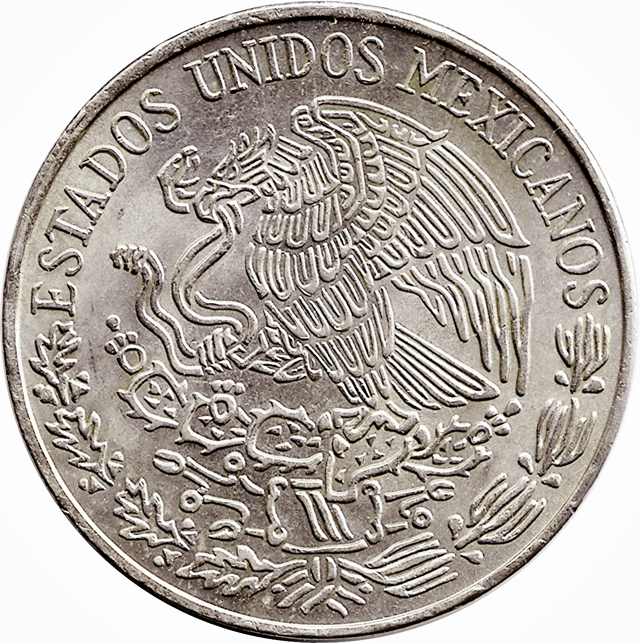 1977 Estados Unidos Type 4 5 Pesos