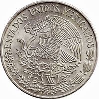 Estados Unidos Type 4 5 Pesos 2, 2.5 & 5 pesos coin