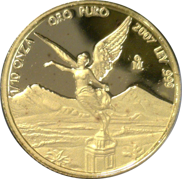 1992 Gold 0.1 Oz Libertad