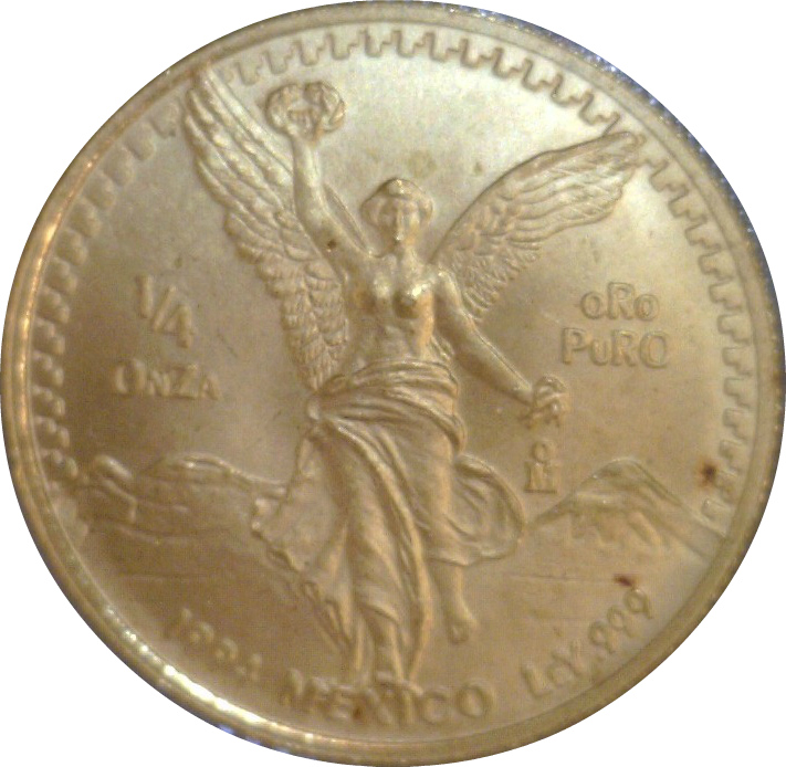 1992 Gold 0.25 Oz Libertad