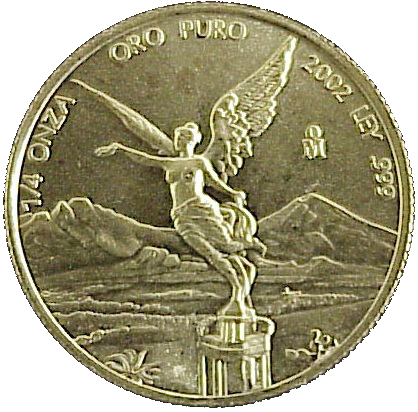 2000 Gold 0.25 Oz Libertad