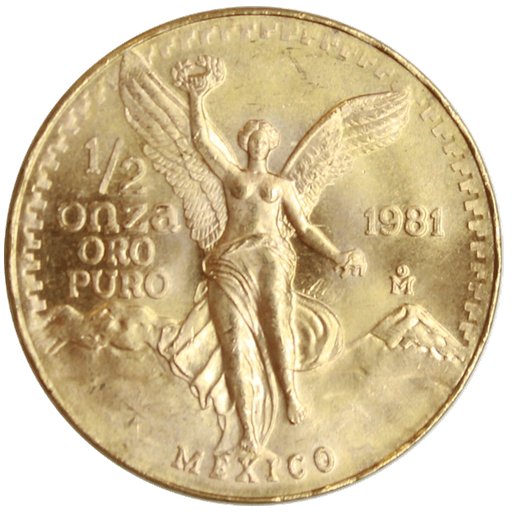 1981 Gold 0.5 Oz Libertad