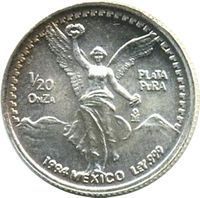 Silver 0.05 Oz Libertad libertad coin