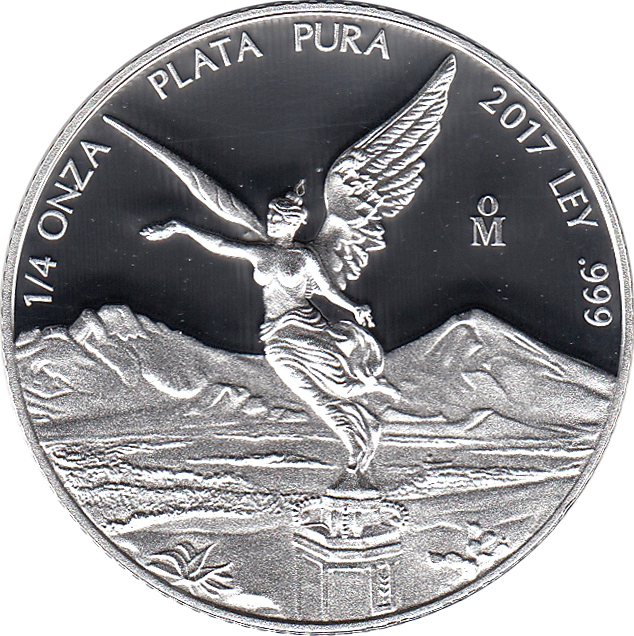 1997 Silver 0.25 Oz Libertad