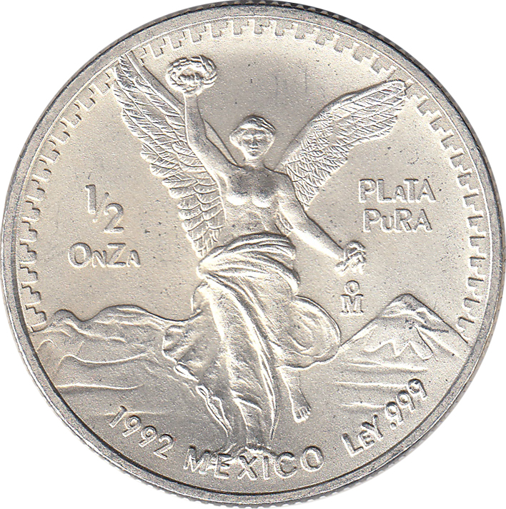 1992 Proof Silver 0.5 Oz Libertad