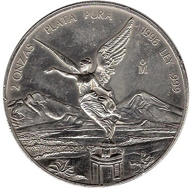 1999 Silver 2 Oz Libertad