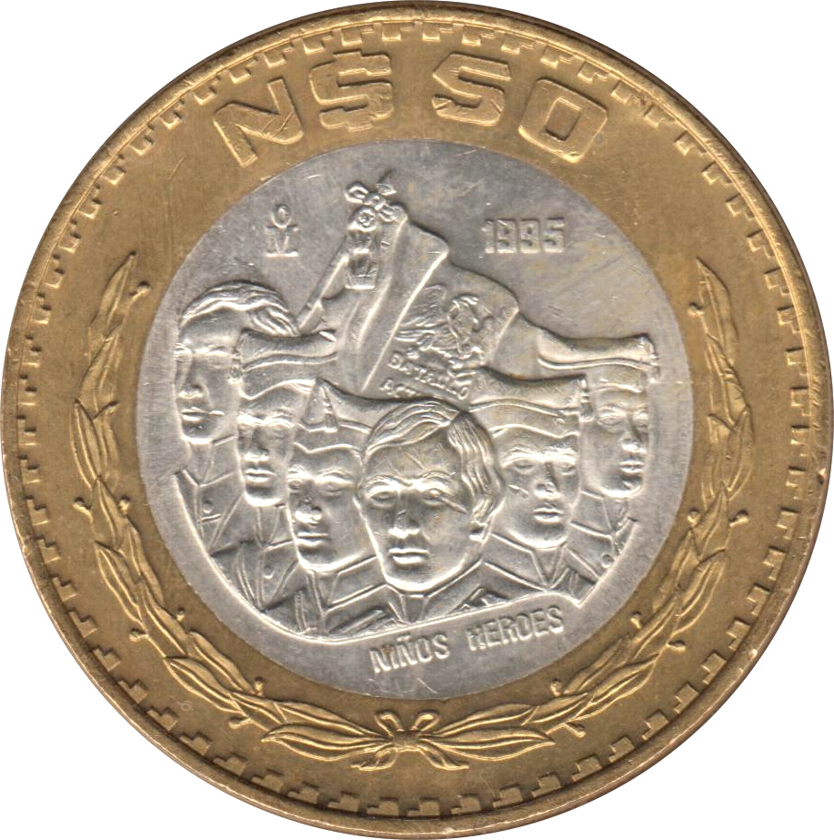 2004 Proof 50 Pesos