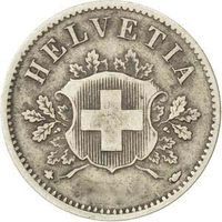 Helvetia 10 Centimes 10 centimes coin