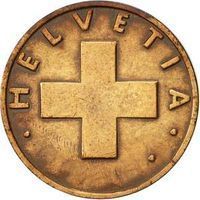 Swiss Cross 2 Centimes 2 centimes coin