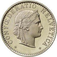 1969 Confœderatio Helvetia 20 Centimes