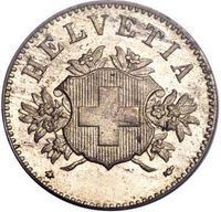 Helvetia 20 Centimes 20 centimes coin