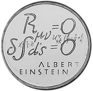 1979 Albert Einstein Formula Helvetia, Modern 5 Francs