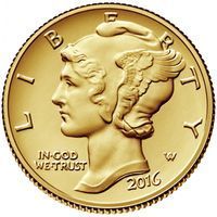 2016-W Mercury Dime Centennial