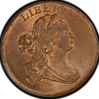 Draped Bust Half Cent half cents & cents coin