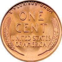1944 Lincoln Wheat Reverse Cent