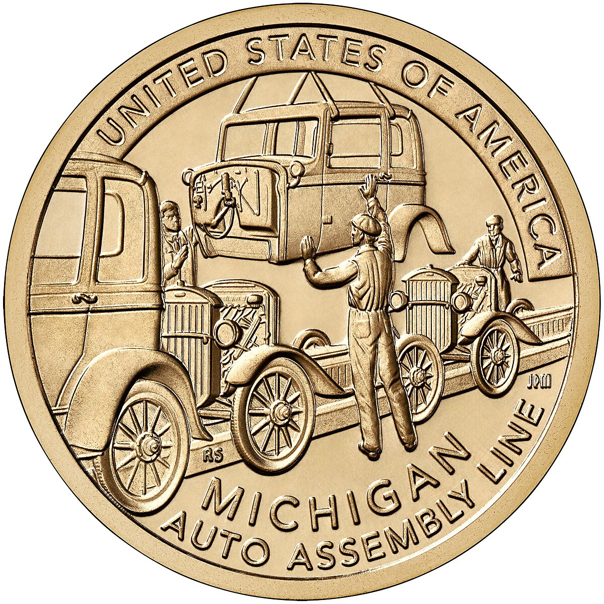 2025-D Automobile Assembly Line American Innovation Dollar