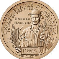 2026-S Dr. Norman Borlaug Proof American Innovation Dollar