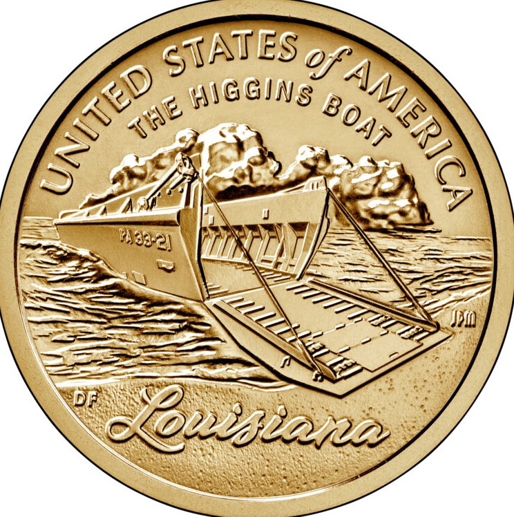 2023-D Higgins Boat American Innovation Dollar