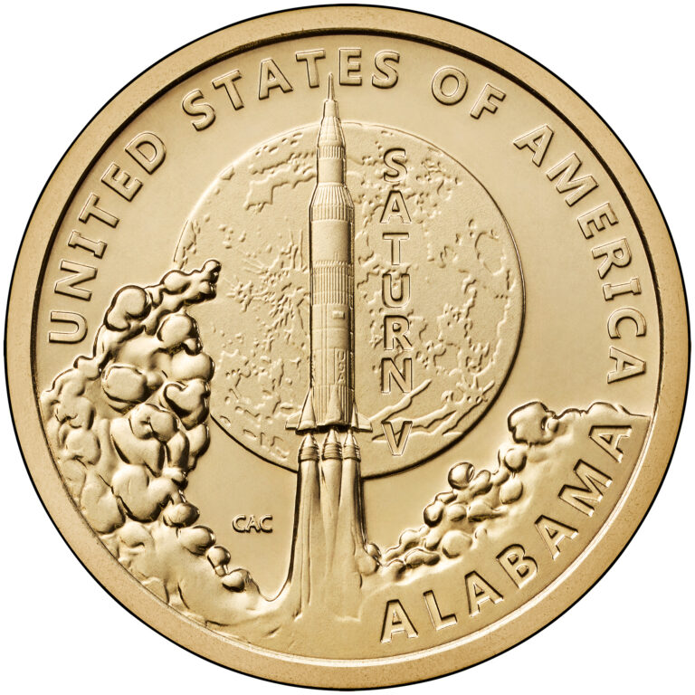 2024-D Saturn V Rocket American Innovation Dollar