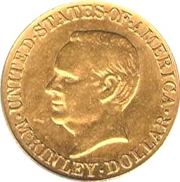 1916 McKinley Memorial Gold