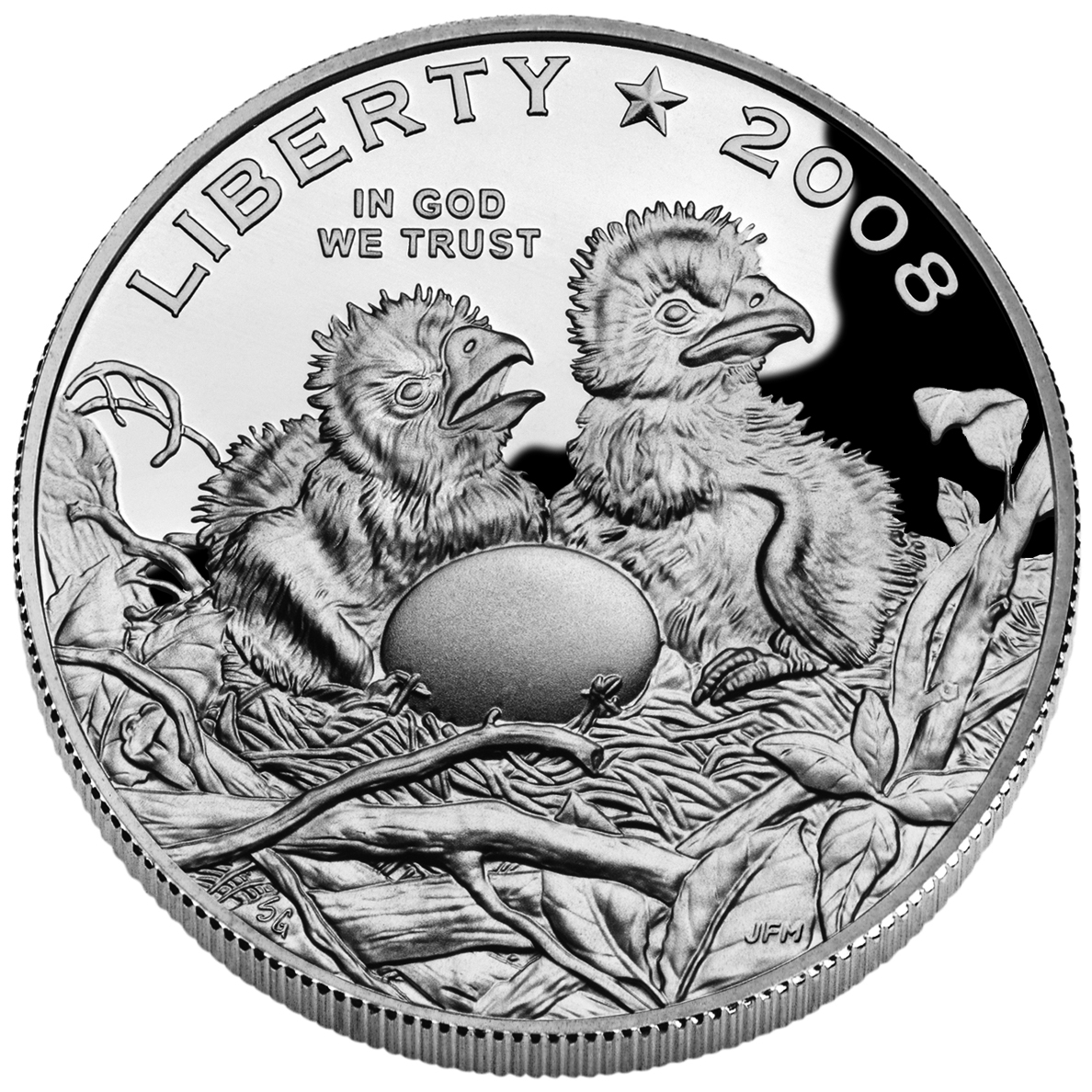 2008-S Bald Eagle Modern Clad