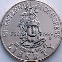 1989-D Congress Bicentennial