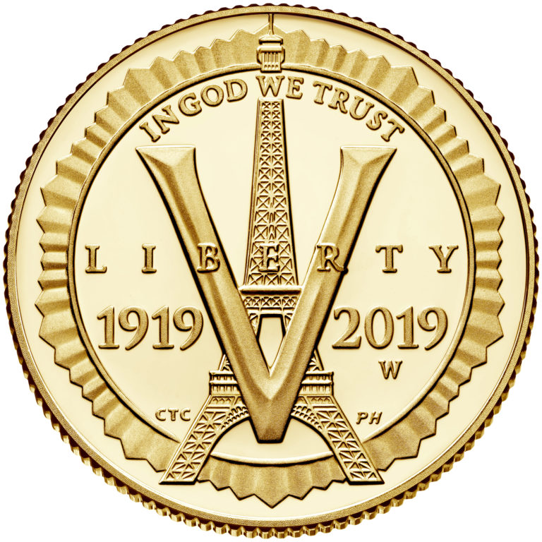 2019-W American Legion 100th Anniversary Proof Modern Gold