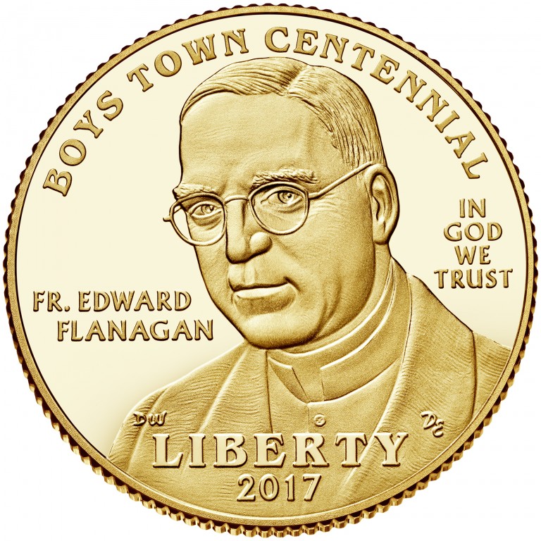 2017-W Boys Town Centennial Modern Gold
