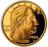 1999-W George Washington Death Bicentennial Modern Gold