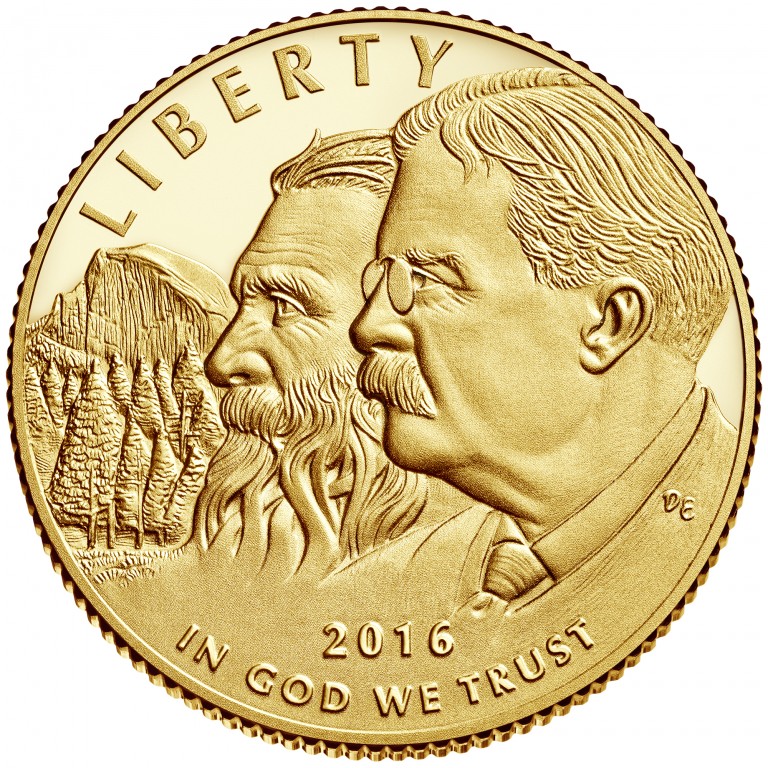 2016-W National Park Service 100th Anniversary Proof Modern Gold