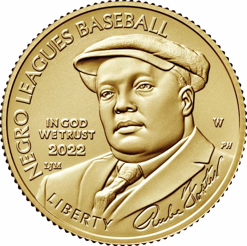 2022-W Negro Leagues Baseball Proof Modern Gold