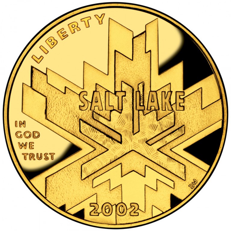 2002-W Salt Lake City Olympics Modern Gold
