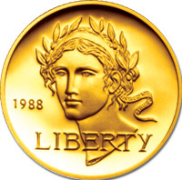 1988-W Seoul Olympiad Modern Gold