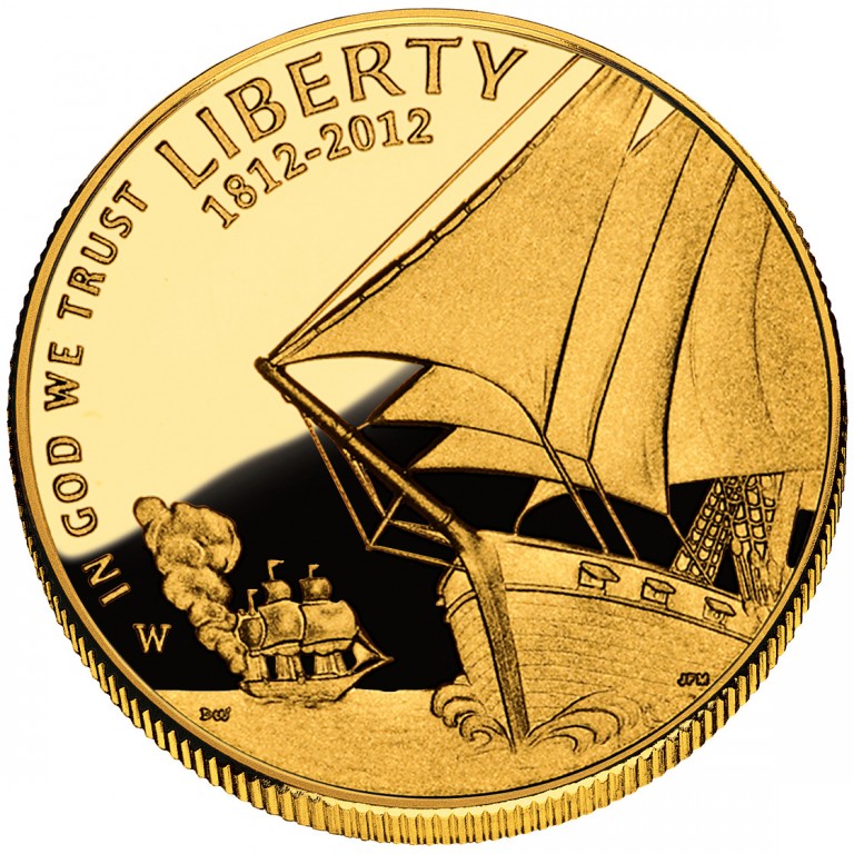 2012-W Star-Spangled Banner Modern Gold