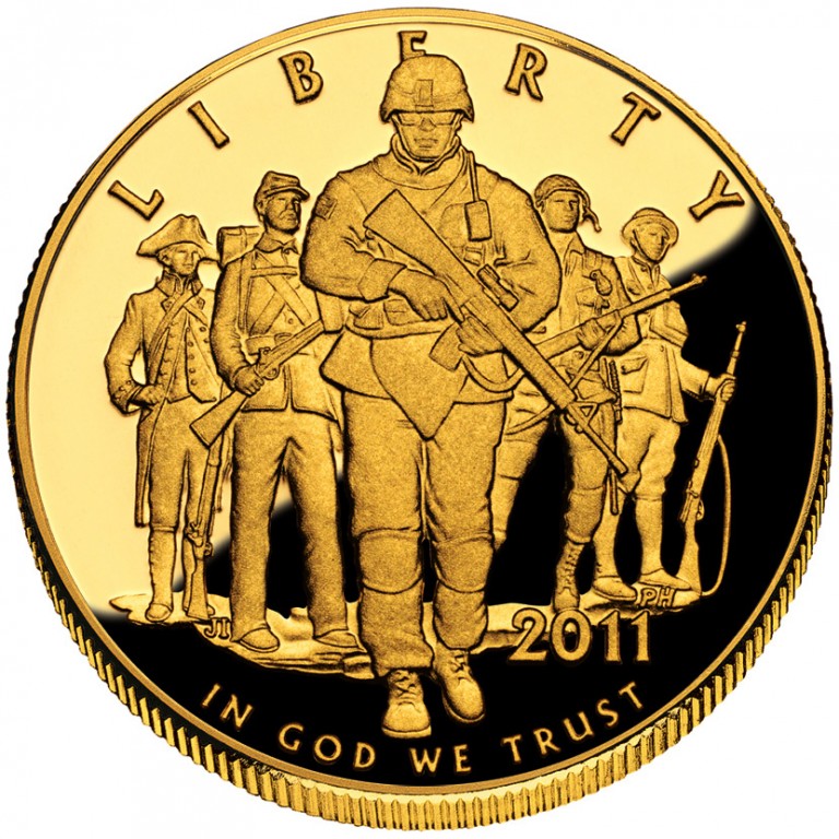 2011-W U.S. Army Proof Modern Gold