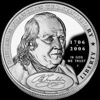 2006-P Benjamin Franklin 'Founding Father' Proof Modern Silver