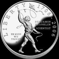 2006-P Benjamin Franklin 'Scientist' Modern Silver