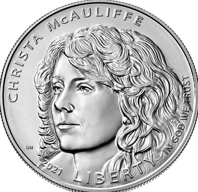 2021-P Christa McAuliffe Proof Modern Silver