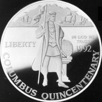 1992-D Christopher Columbus Quincentenary
