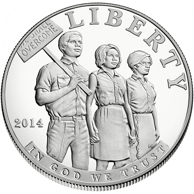 2014-P Civil Rights Act of 1964 Modern Silver