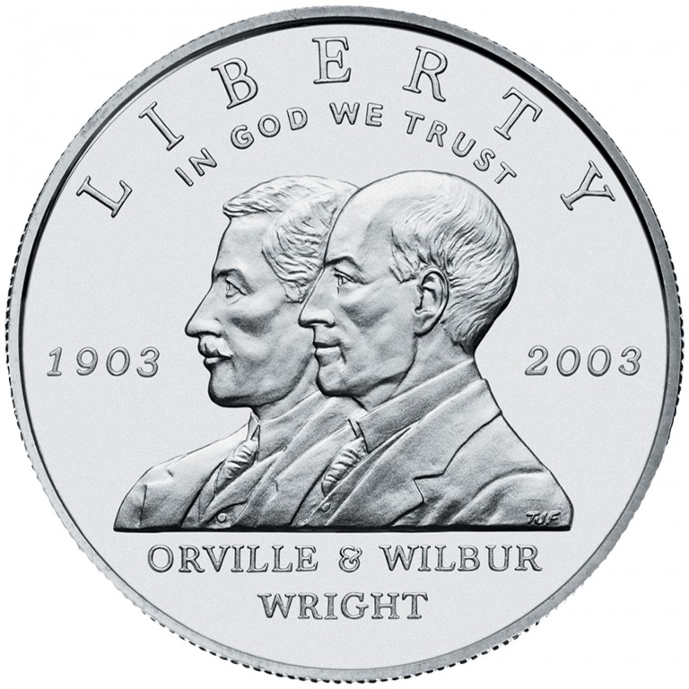 2003-P First Flight Centennial Modern Silver