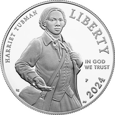2024-P Harriet Tubman Proof Modern Silver