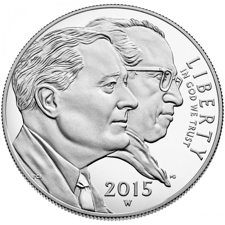 2015-P March of Dimes 75th Anniversary Modern Silver